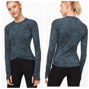 Lululemon Close to Crossing LS Jacquard